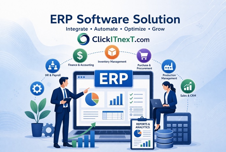 ERP Software Bangladesh - ClickITnexT