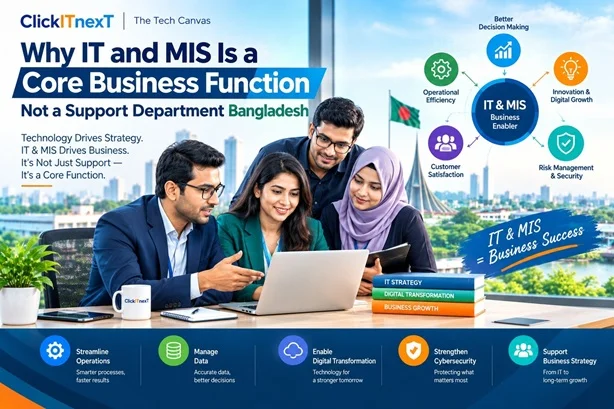 Why IT and MIS Is a Core Business Function Not a Support Department Bangladesh