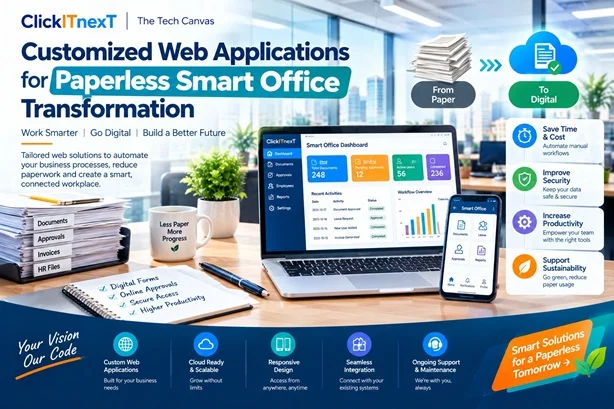 Customized Web Applications for Paperless Smart Office Transformation Bangladesh